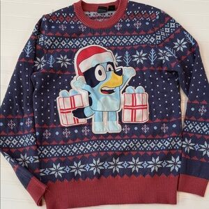 Festive Holiday Bluey Sweater